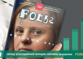 За версією журналу Forbes ADRA Україна посіла 13-те місце серед благодійних фондів України