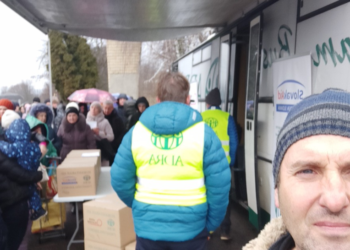 Переселенці, які тимчасово проживають на Черкащині, отримали продукти та засоби гігієни від ADRA Україна та ADRA Словаччина