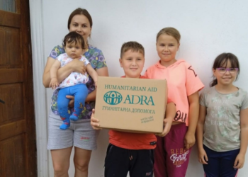 Близько 4 000 осіб у серпні отримали продовольчу допомогу від ADRA Ukraine за підтримки ADRA Slovakia