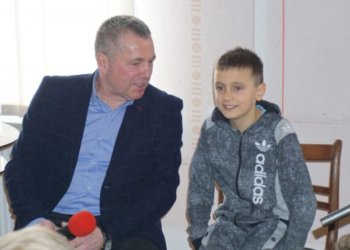 На Тальнівщині вихованці дитячого табору влаштували міні-інтерв’ю з міським головою
