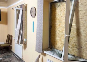 Вибухова хвиля пошкодила молитовний будинок у Харкові